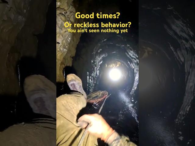 COULD YOU MAKE IT IN OUR WORLD OF CAVING? #dangerous #nature #action