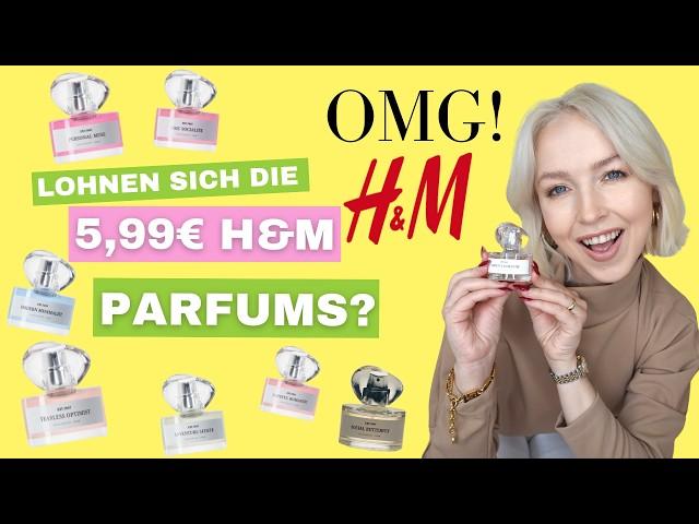 AB 5,99 € - ICH HABE ALLE H&M DÜFTE GETESTET - das sind die besten & schlechtesten Parfums