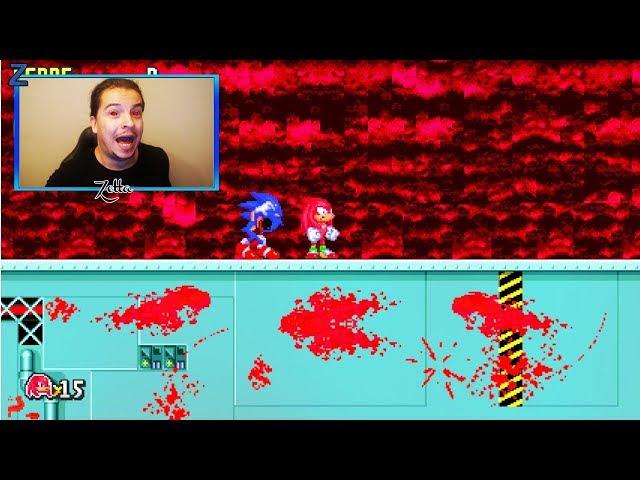 EL JUEGO DE SONIC.EXE *MUCHO MIEDO*  | GAMEPLAY SONIC.EXE ZETTAGAMER