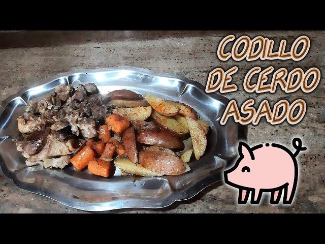 Codillo de Cerdo Asado - Super tierno en dos cocciones 