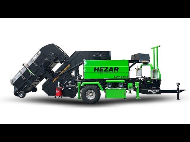 Round Silage Baler Machine | Silage Packing Machine | Model Panther 100 | Hezar Makina