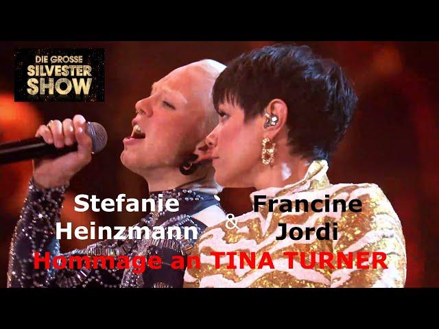 Stefanie Heinzmann & Francine Jordi - Hommage an Tina Turner (Medley) - Die Silvestershow 2023