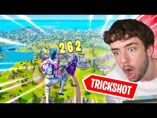 HOW WE HIT THE MOST CREATIVE TRICKSHOTS EVER! (Fortnite Trickshotting)