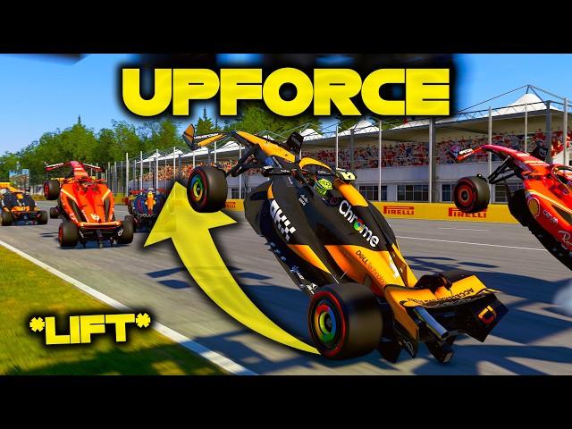 I Changed Downforce Into Upforce (Lift) In F1 24