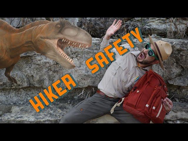 How To Be Safe When Hiking & Looking For Dinosaurs | Educational Videos For Kids