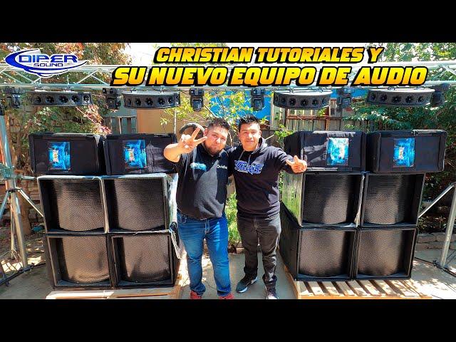 IMPRESIONANTE EQUIPO DE CHRISTIAN TUTORIALES ARMADO POR EL MISMO | SONIDO COLOMBIA | DIPER SOUND