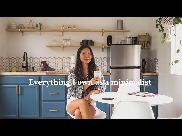 Everything I Own as a Minimalist