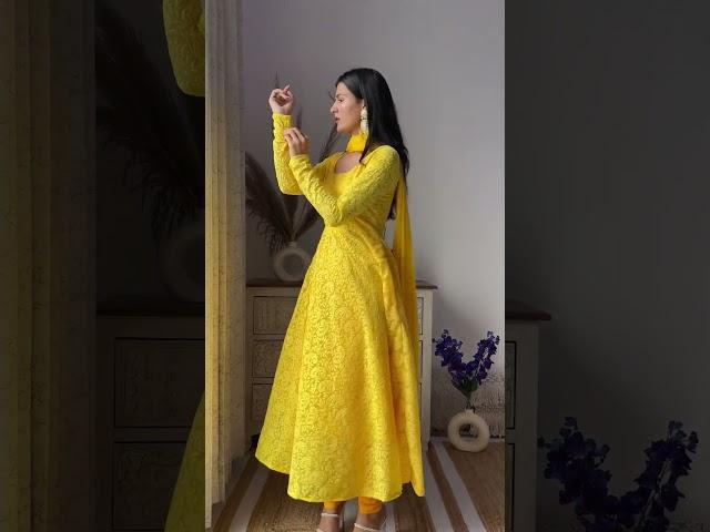 Anarkali kurta sets ️#ethnicwear #viral #youtubeshorts #shortvideo #viralvideo