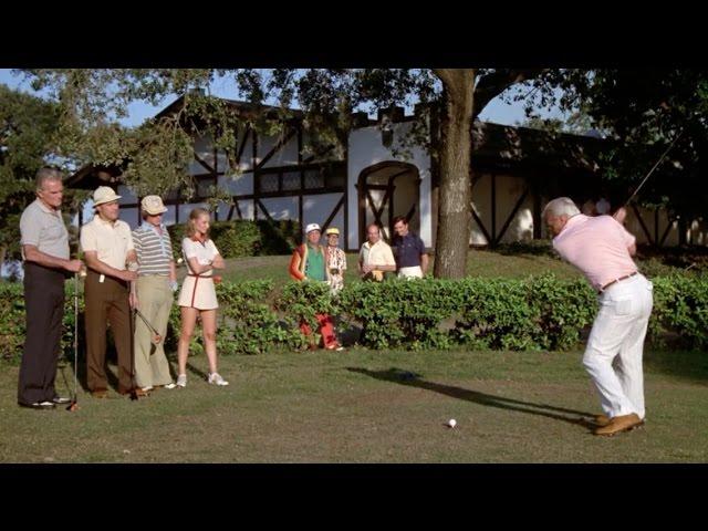 Caddyshack - Rodney goads the judge into a slice