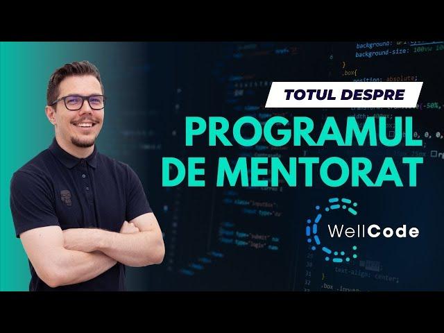 Programul de Mentorat WellCode - CE e și CUM se desfășoară?