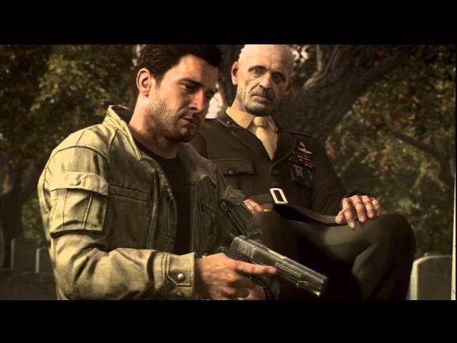 Call of Duty: Black Ops II - Frank Woods & David Mason at Alex Mason's Grave Cutscene (Edited) Wii U