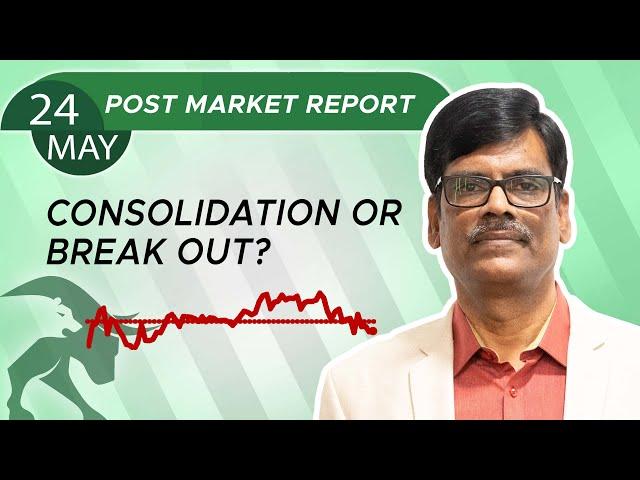 Consolidation or BREAK OUT? Post Market Report 24-May-24