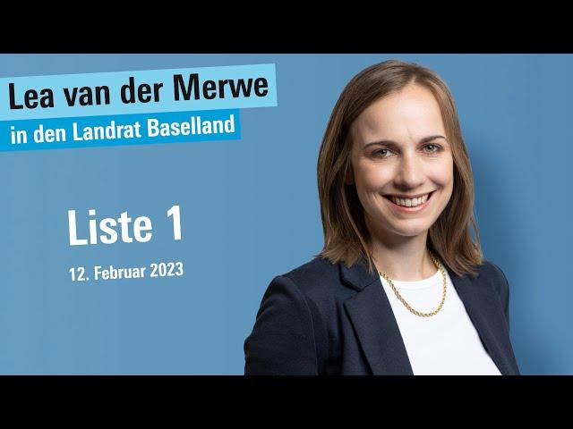 Lea van der Merwe - Landratskandidatin - Liste 1 FDP Allschwil