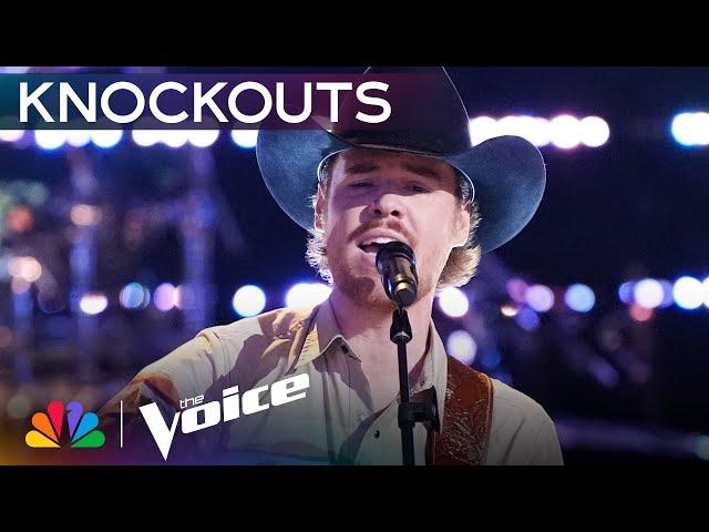 Tate Renner's Heartfelt Performance of "In Color" Impresses the Coaches | The Voice Knockouts | NBC