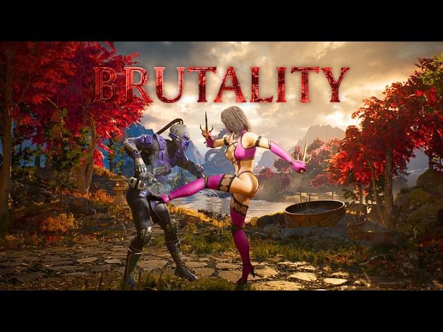 MK9 Mileena Skin Mod All Brutalities