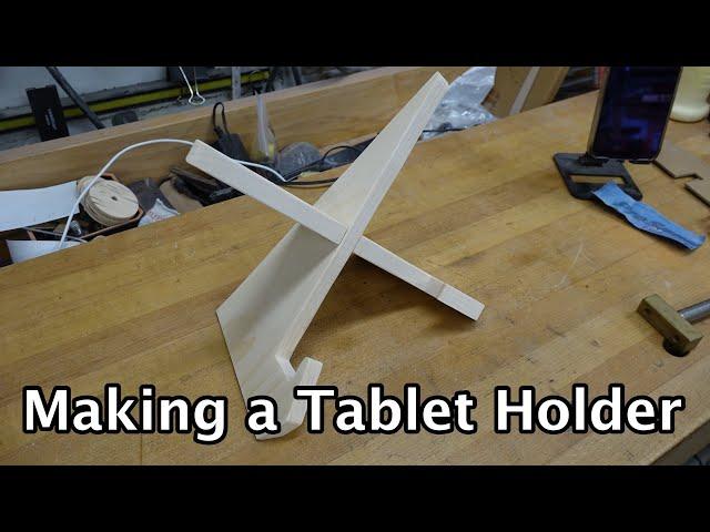 Making a Tablet Holder