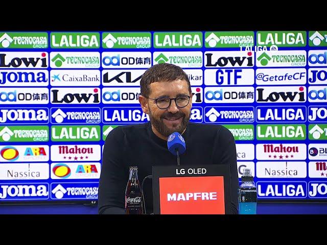 Rueda de prensa Getafe CF vs Real Valladolid CF