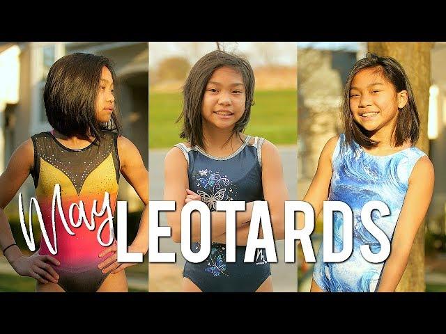 FIRST IMPRESSIONS For 3 LEOS in my Gymnastics Leotard Collection | May 2018 Leotard Haul