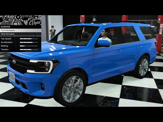 GTA 5 - DLC Vehicle Customization - Vapid Aleutian (Ford Expedition)
