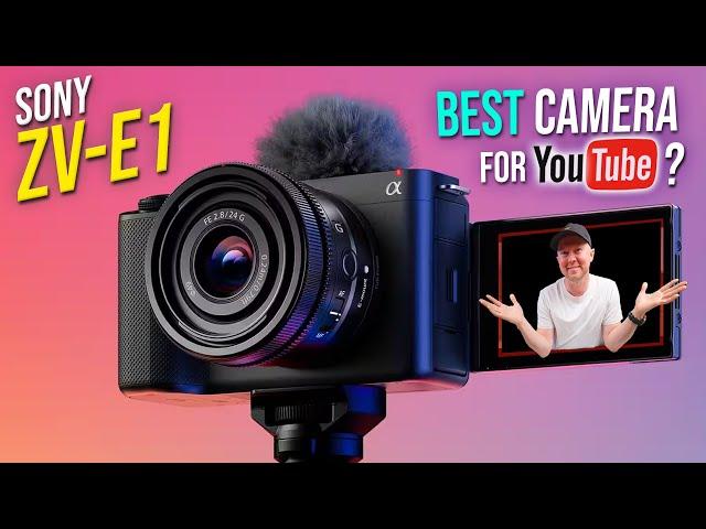 Is THIS the Perfect Camera for YouTube? Sony ZV-E1 Review