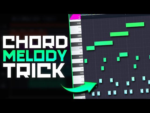 This CHORD TRICK Makes Producing Melodies 5x Easier  (Melody Secrets)