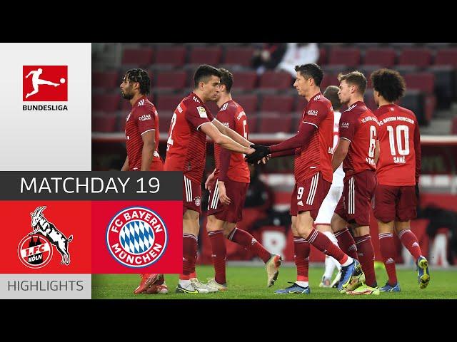 1. FC Köln - FC Bayern München 0-4 | Highlights | Matchday 19 – Bundesliga 2021/22