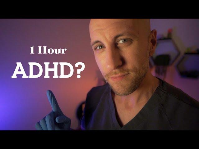 1 Hour ASMR Cranial Nerve Exam for ADHD