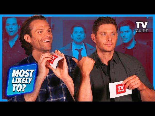 Supernatural Cast Plays 'Most Likely To' | Jared Padalecki, Jensen Ackles