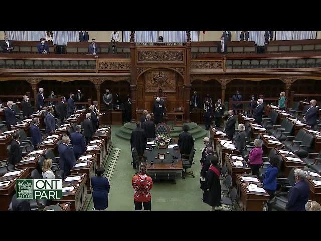 9AM EDT: Ontario government delivers throne speech