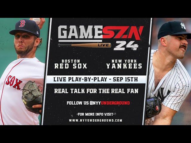 GameSZN: Boston Red Sox @ New York Yankees - Crawford vs. Rodon - 09/15