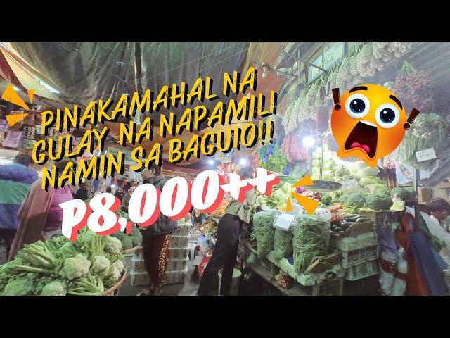 Pinakamahal na mga Gulay na Napamili Namin Ever!   Baguio Market Last Day | Day 4 Ep 18 [Dec 2023]