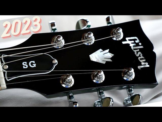 The New SGs are FANTASTIC! | 2023 Gibson SG Standard Custom Color Series Teal Review + Demo