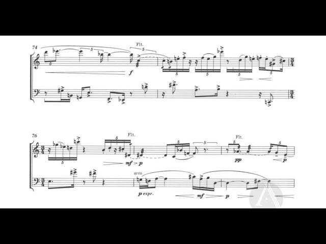 Elliott Carter - Enchanted Preludes (1988) (with score)