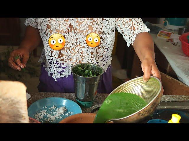 Curry Leaves Porridge village style  /gachas de hojas de curry / south indian recipe