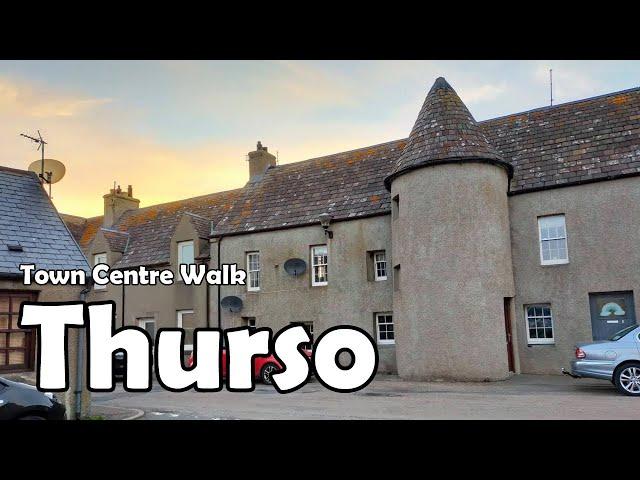 Thurso, Caithness【4K】| Town Centre Walk 2021