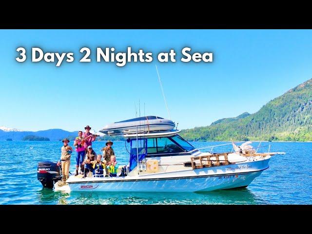 300 Miles in a Boat with our Family of 7 Exploring and Fishing Alaska’s Rugged Coastline