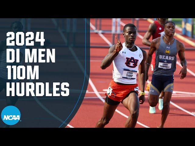 Men's 110m hurdles semifinals - 2024 NCAA track and field championship