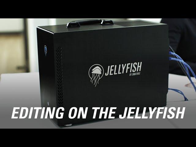 Editing with the LumaForge Jellyfish