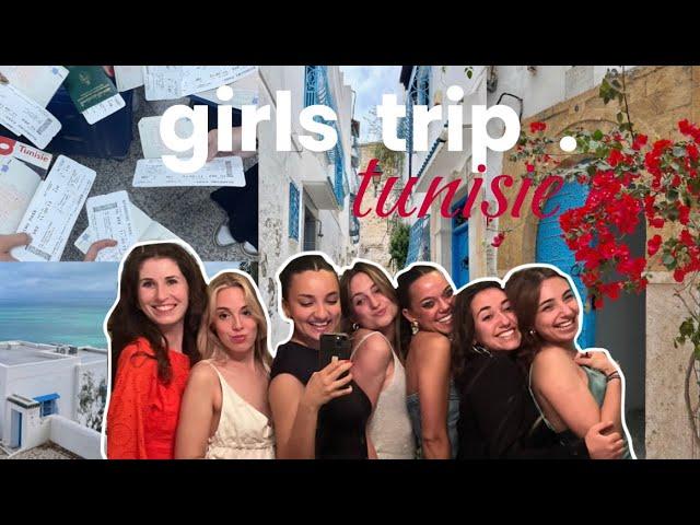 A GIRLS TRIP TO TUNIS (travel vlog) // souk, plage et cocktails