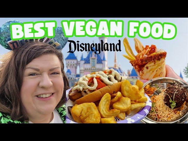 MUST EAT Vegan Food In Disneyland!