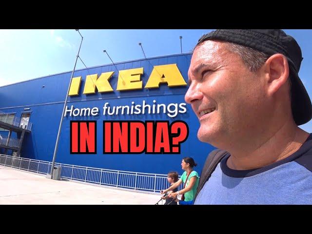 Swiss Family Visits IKEA In INDIA  HITEC CITY In HYDERABAD