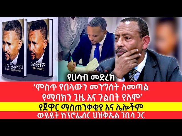 "አሁን ያለው መንግስት ምስጥ የበላው ዛፍ ነው!" አቶ ጀዋር መሀመድ