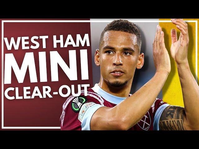 BIG SHOCK MINI-CLEAR OUT AT WEST HAM | HAMMERS HEADLINES