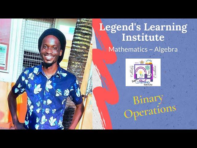 CSEC Mathematics | Algebra 1 | Binary Operations