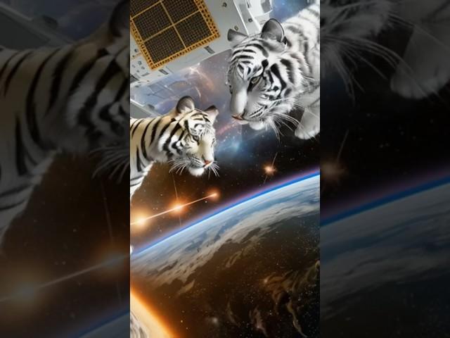 Elon Musk Sending 1st Tiger to Mars #elonmusk #shorts #stablediffusion #tiger #mars #viral #cat