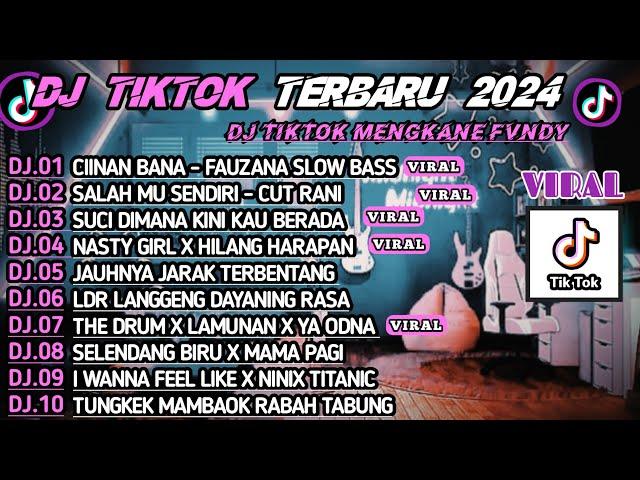 DJ SLOW BASS TERBARU 2024DJ CIINAN BANA DJ SALAH MU SENDIRIDJ REMIX VIRAL TIKTOK