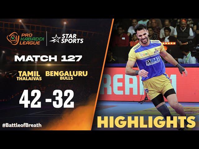 #TamilThalaivas' winning moment against #BengaluruBulls in a 10-point victory! | #ProKabaddiOnStar