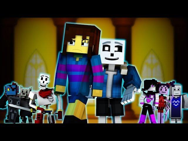 "Judgement" | Minecraft Undertale Music Video [GENOCIDE] (Song by TryHardNinja)