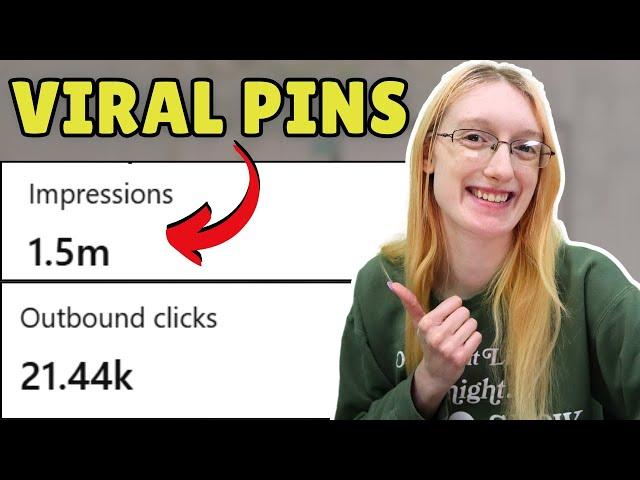 How to QUICKLY Create VIRAL Pins that Get Clicked in 2025!