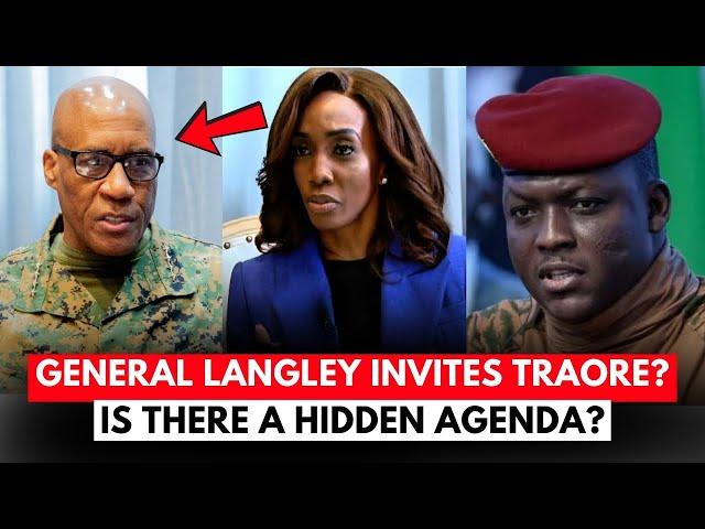 General Langley in Kenya, Faces Backlash! ANGRY Black Journalist CALLS Him OUT for his threats